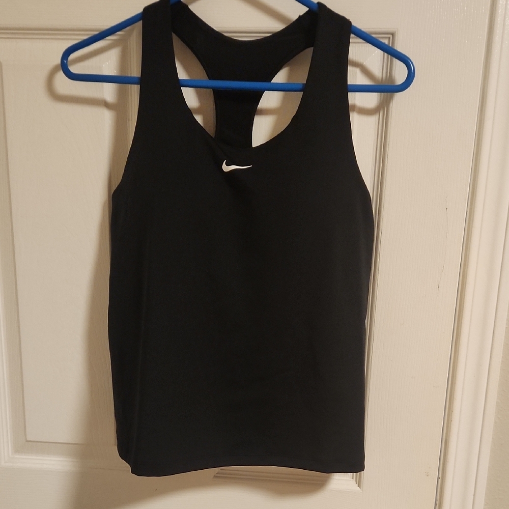 Nike Women's Black Racerback Tank Top